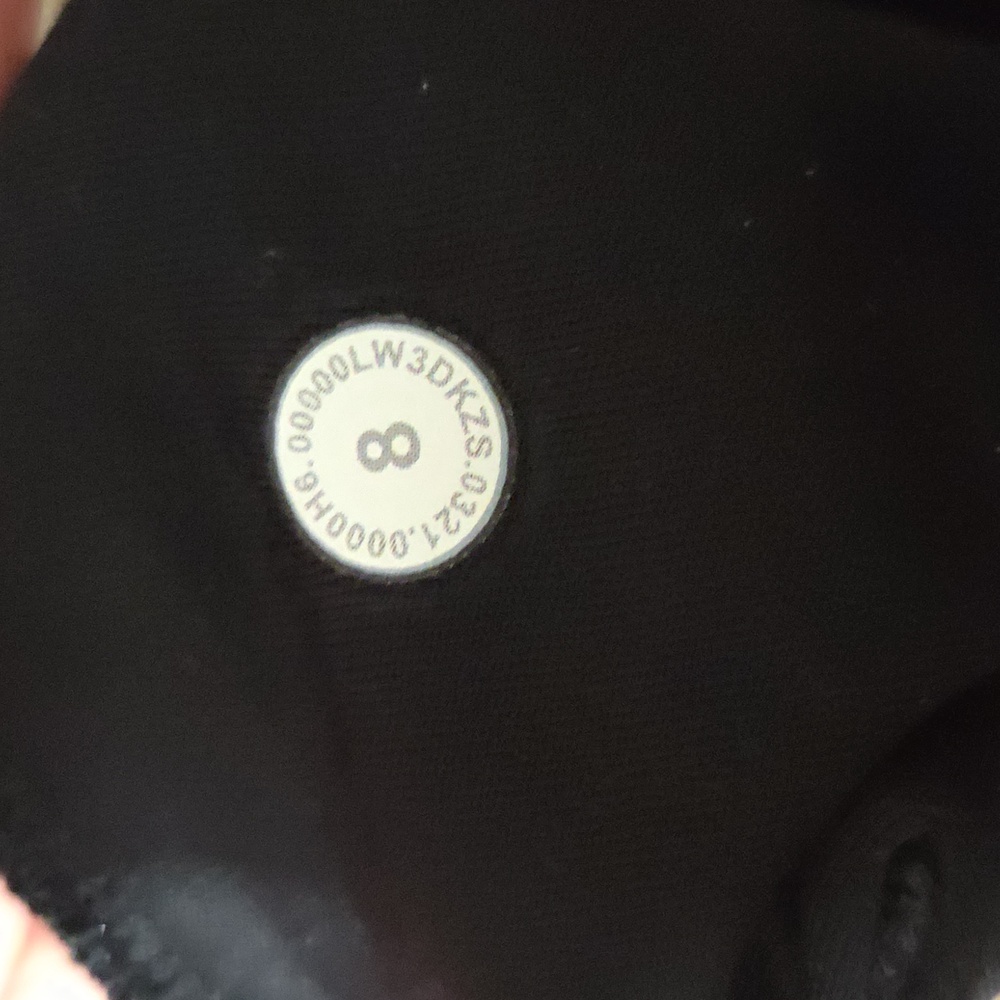 Black Lululemon Long Sleeve Crop Top - Picture 4 of 4